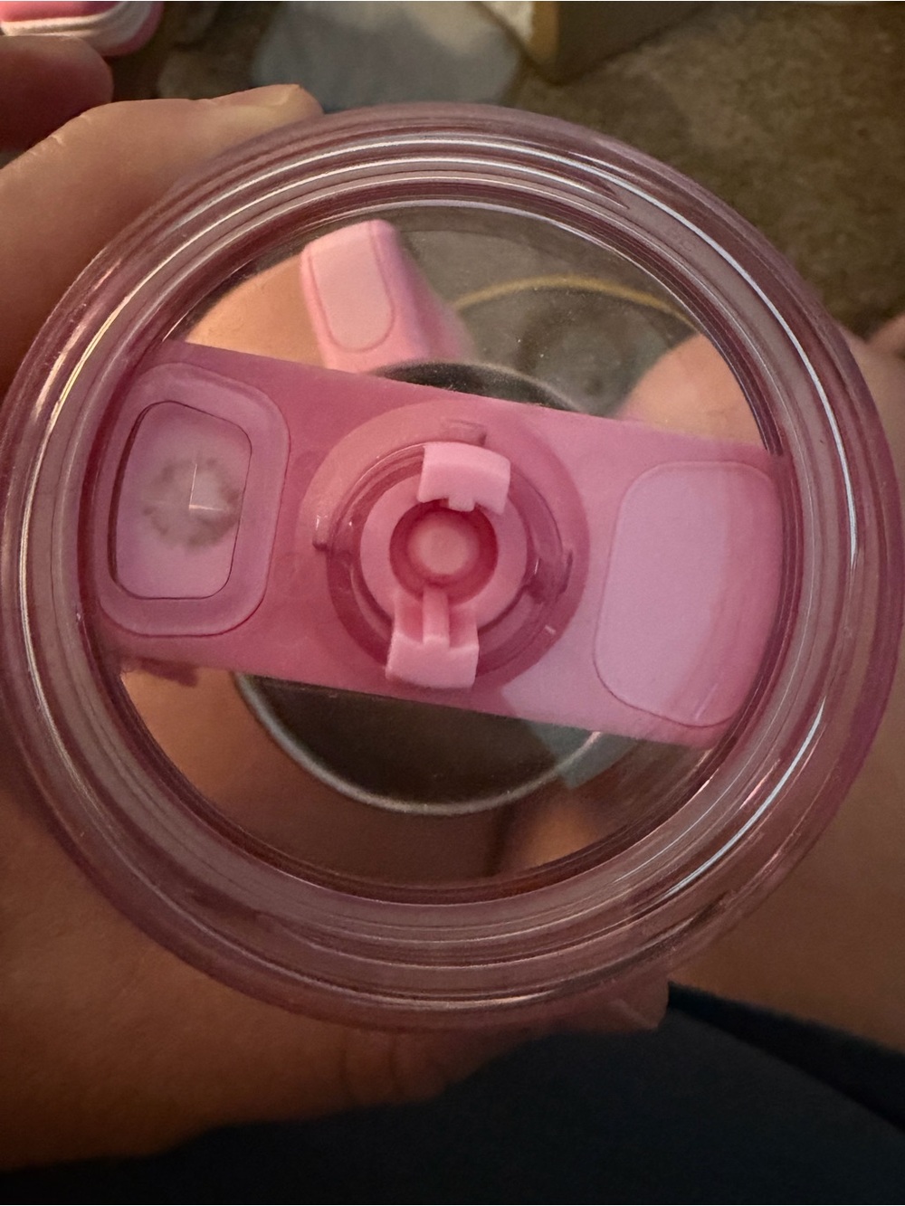 Stanley Pink Floral Travel Tumbler with Handle and Straw - Picture 4 of 4